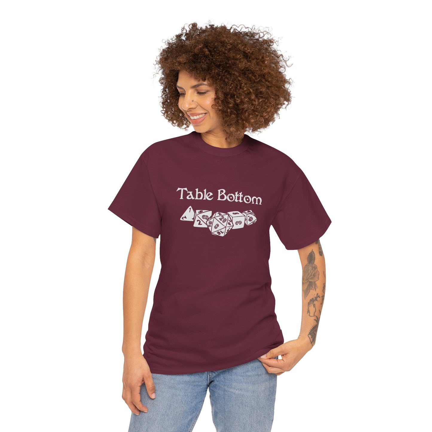 Table Bottom Tee - Couple Wear for D&D Players