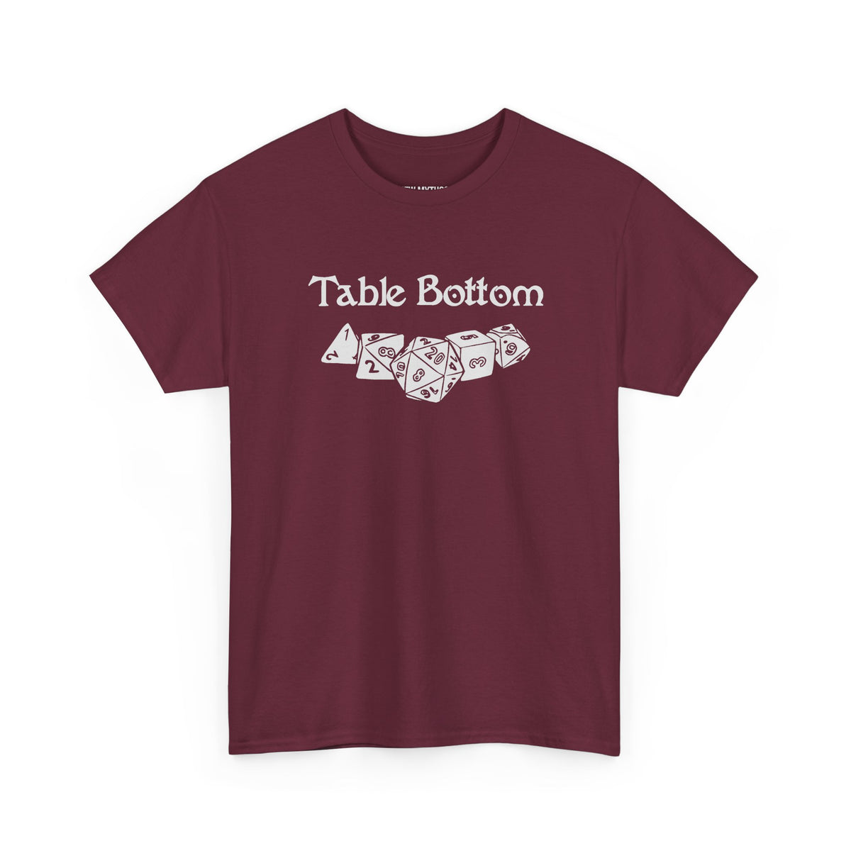 Table Bottom Tee - Couple Wear for D&D Players