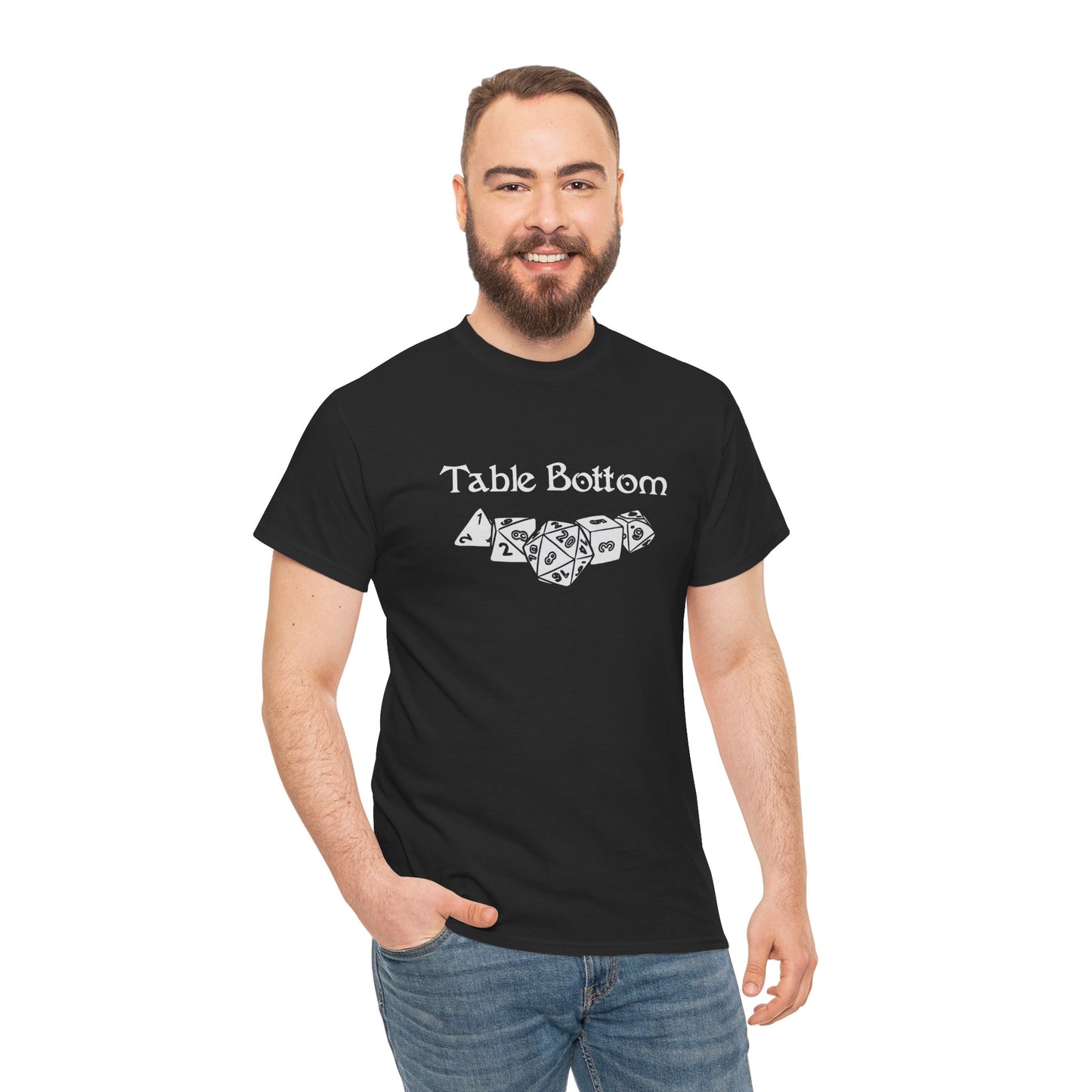 Table Bottom Tee - Couple Wear for D&D Players